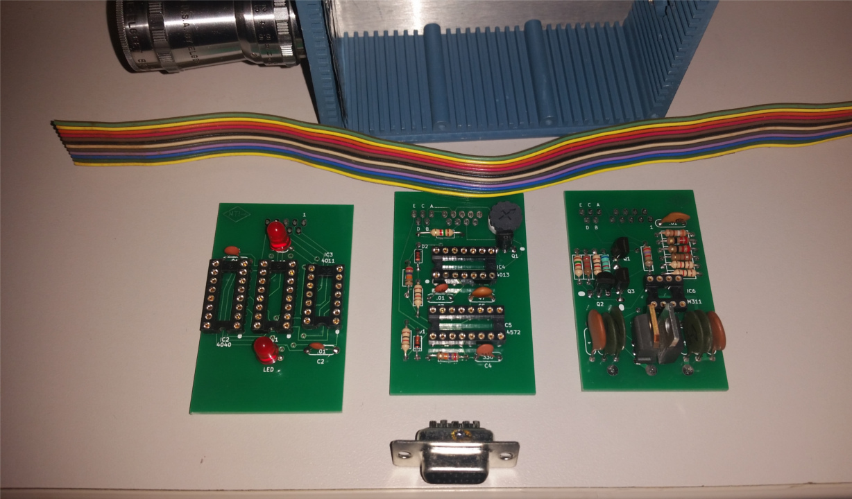 My New Cromemco Cyclops Camera, ready for final assembly